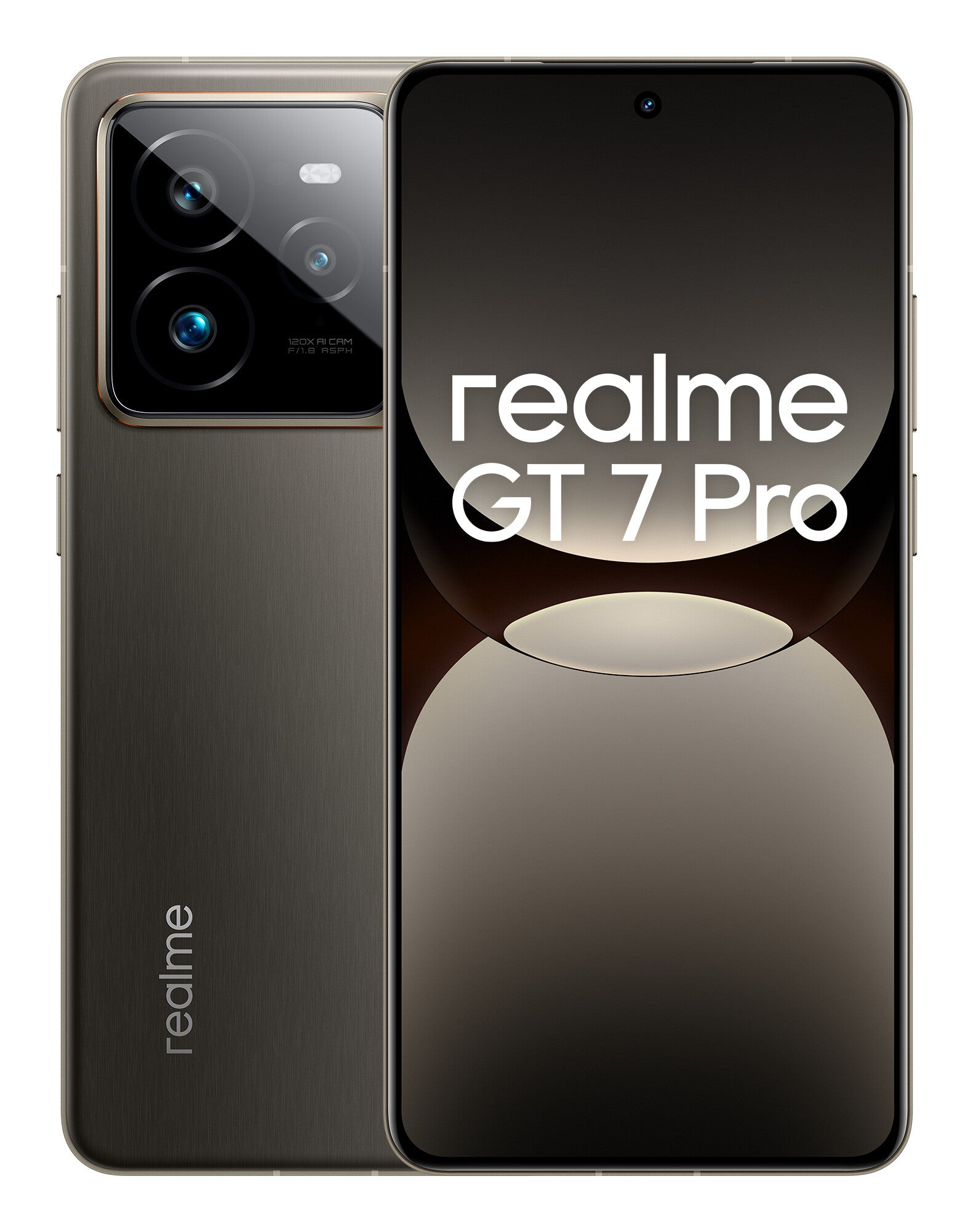 realme GT GT7 PRO 17,2 cm (6.78") Android 15 5G 12 GB 512 GB 6500 mAh Grå