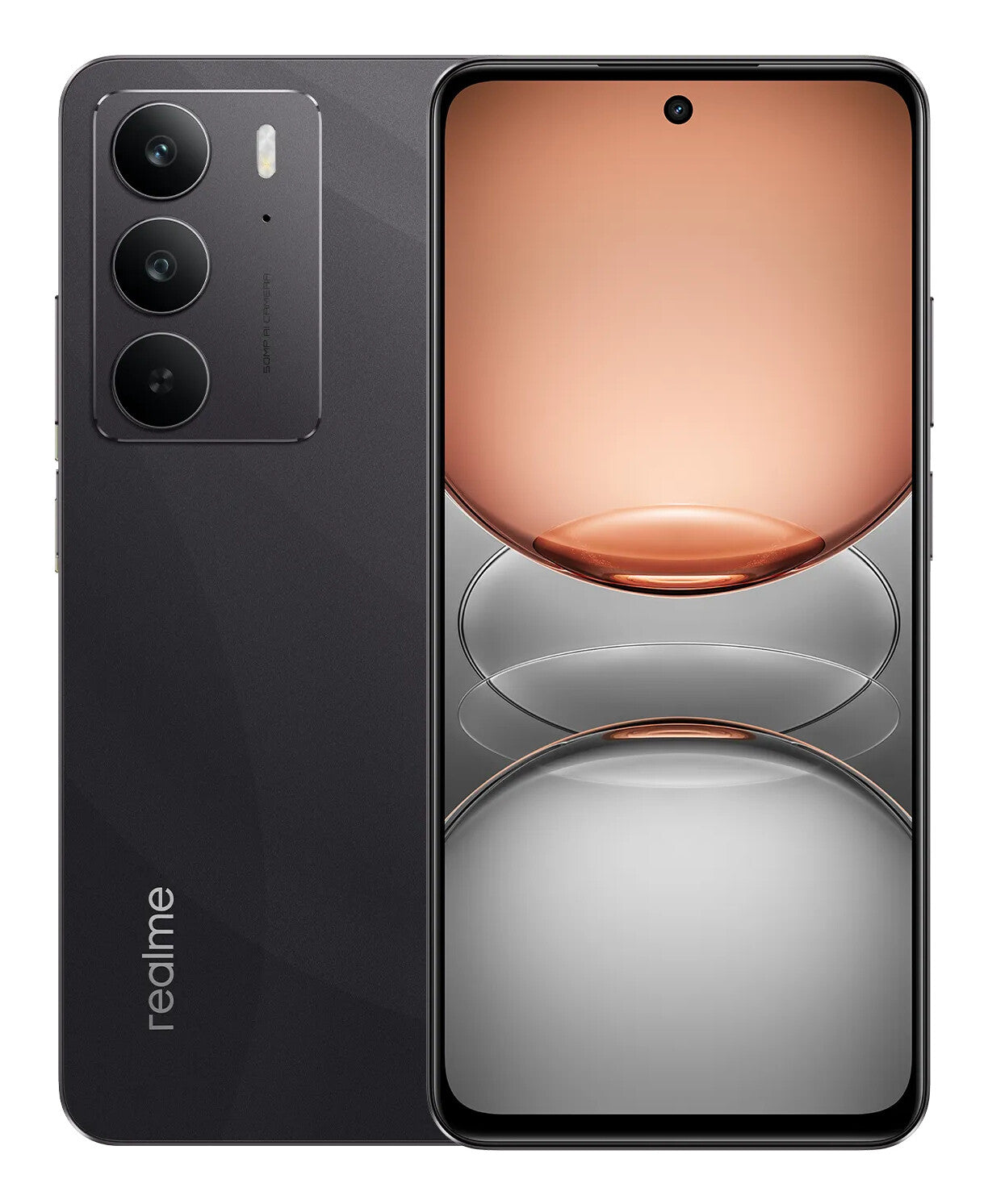 realme C75 17,1 cm (6.72") Dubbla SIM-kort Android 14 4G USB Type-C 8 GB 256 GB 5660 mAh Svart