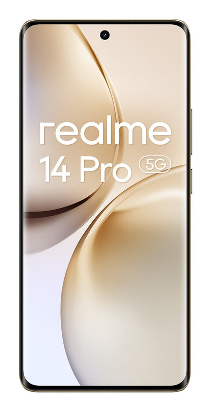 realme 14 Pro 5G 17,2 cm (6.77") Dubbla SIM-kort Android 15 USB Type-C 12 GB 512 GB 6000 mAh Vit