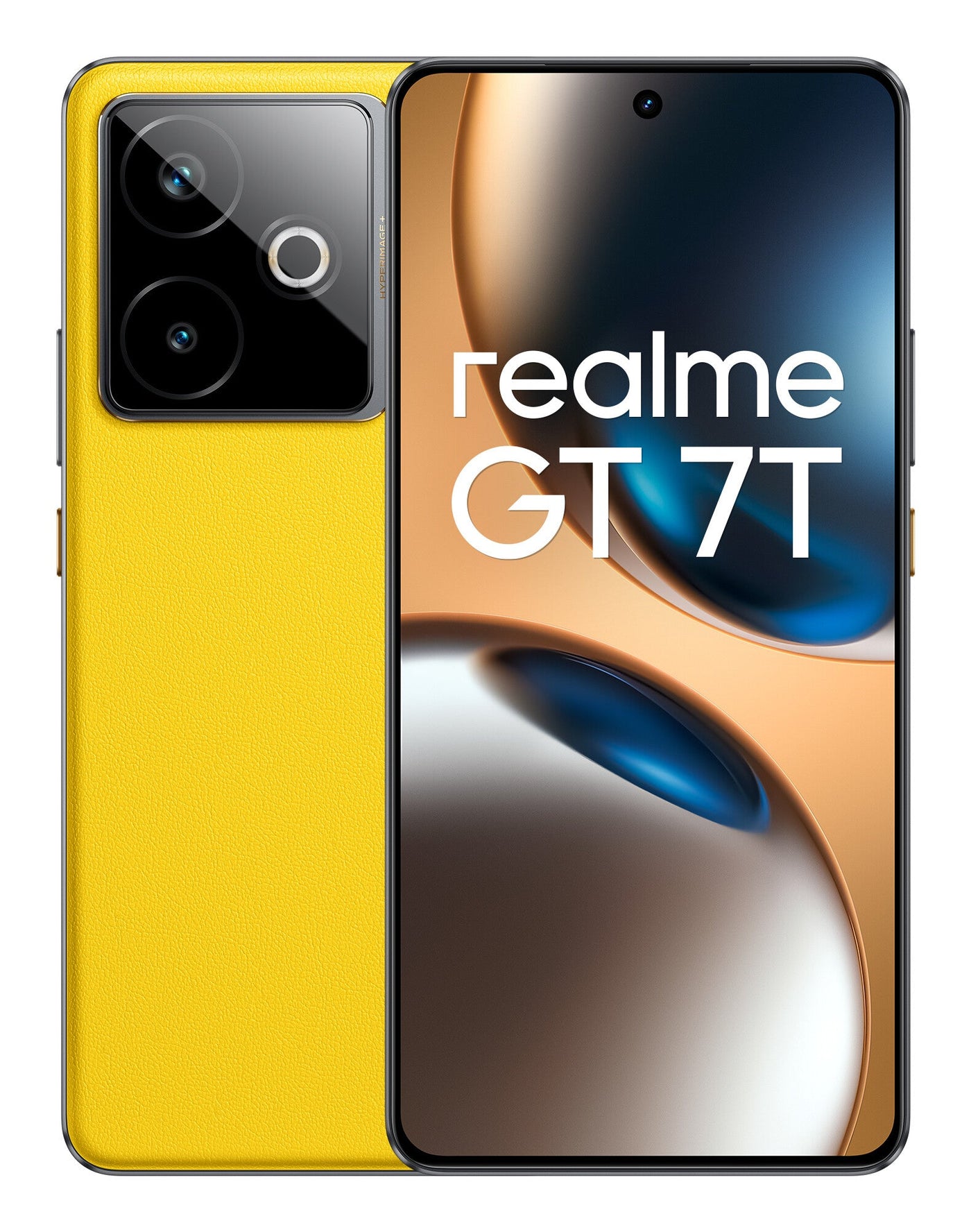 realme GT 7T 17,3 cm (6.8") Dubbla SIM-kort Android 15 5G USB Type-C 12 GB 512 GB 7000 mAh Gul